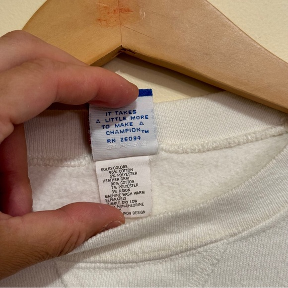 Vintage 80's Champion Sweatshirt University of Miami - Picture 2 of 5